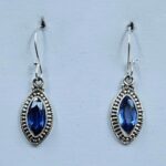 Cut Kyanite 925 Sterling Silver Earrings (RS10-378)