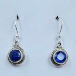 Cut Kyanite 925 Sterling Silver Earrings (RS10-379)