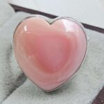 Pink Queen Conch Size US 10" 925 Sterling Silver Ring (RS107-280)