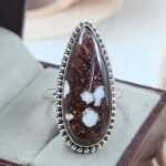 Wild Horse Jasper Size US 11 925 Sterling Silver Ring (REXT6-221)