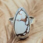 Wild Horse Jasper Size US 8 925 Sterling Silver Ring (REXT6-150)