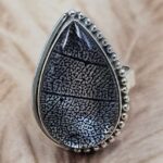 Leaf Size US 9" 925 Sterling Silver Ring (RS107-237)