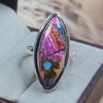 kingman Turquoise Size US 9 925 Sterling Silver Ring (REXT153-119)