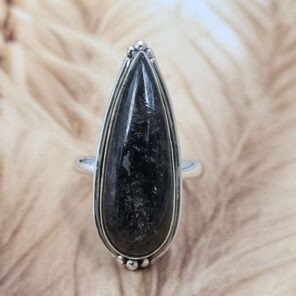 Purple Labradorite Size US 10 925 Sterling Silver Ring (REXT151-86)