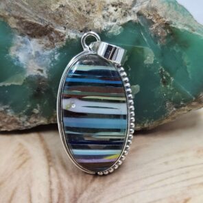 Surfboard Surfite 2" 925 Sterling Silver Pendant (REXT107-141)