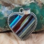 Surfboard Surfite 1.75" 925 Sterling Silver Pendant (REXT95-220)