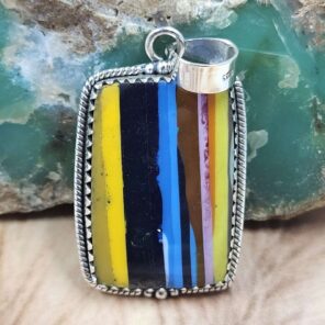 surfboard surfite 2" 925 Sterling Silver Pendant (REXT107-104)