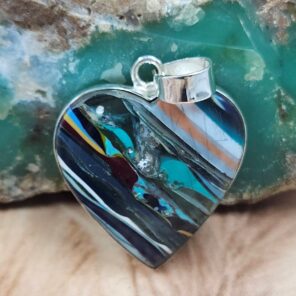 Surfboard Surfite 1.5" 925 Sterling Silver Pendant (REXT42-280)