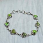 Yungai Turquoise 925 Sterling Silver Bracelet (RS5-199)