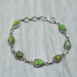 Yungai Turquoise 925 Sterling Silver Bracelet (RS5-200)