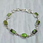 Yungai Turquoise 925 Sterling Silver Bracelet (RS5-203)