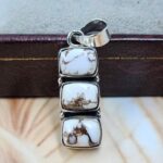 Wild Horse Jasper 1.25" 925 Sterling Silver Pendant (REXT167-80)