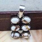 Wild Horse Jasper 1" 925 Sterling Silver Pendant (REXT167-46)
