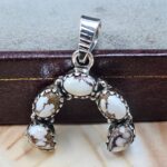 Wild Horse Jasper 1" 925 Sterling Silver Pendant (REXT167-58)