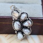 Wild Horse Jasper 1.25" 925 Sterling Silver Pendant (REXT167-9)