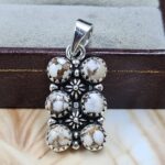 Wild Horse Jasper 1" 925 Sterling Silver Pendant (REXT167-26)