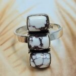 Wild Horse Jasper 925 Sterling Silver Ring (REXT168-15)