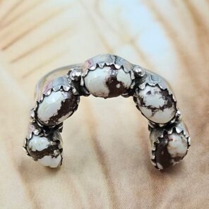 Wild Horse Jasper 925 Sterling Silver Ring (REXT168-22)