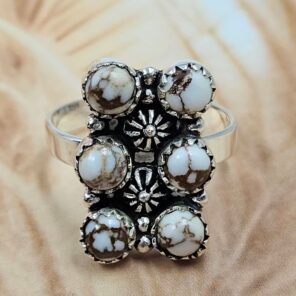 Wild Horse Jasper 925 Sterling Silver Ring (REXT169-14)