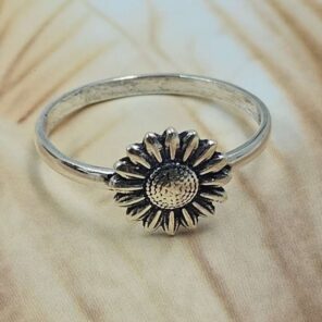 Plain Ring 925 Sterling Silver Southwest Ring (REXT132-15)