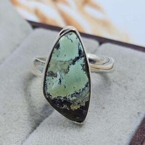 Mine 8 Turquoise 925 Sterling Silver Ring (REXT8-184)