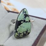 Mine 8 Turquoise 925 Sterling Silver Ring (REXT8-180)