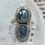 Teal Kyanite Size US 6 925 Sterling Silver Ring (RS35-138)