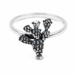 Plain Ring 925 Sterling Silver Southwest Ring (REXT132-14)