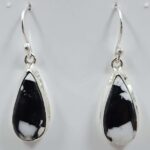 White Buffallo Turquoise 925 Sterling Silver Earring (REXT22-189)