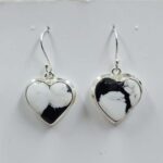 White Buffallo Turquoise 925 Sterling Silver Earring (REXT22-173)