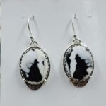 White Buffallo Turquoise 925 Sterling Silver Earring (REXT22-201)
