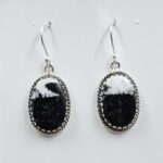 White Buffallo Turquoise 925 Sterling Silver Earring (REXT22-199)