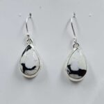 White Buffallo Turquoise 925 Sterling Silver Earring (REXT22-196)