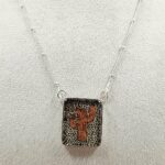 Southwest Doublet 10" 925 Sterling Silver Necklace (RS66-109)