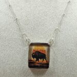 Southwest Doublet 10" 925 Sterling Silver Necklace (RS66-110)