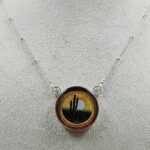 Southwest Doublet 10" 925 Sterling Silver Necklace (RS66-112)