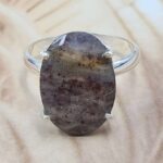 Iolite Sunstone 925 Sterling Silver Ring (RS68-98)