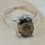 Pyrite 925 Sterling Silver Ring (RS68-100)