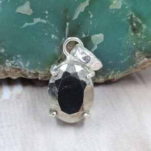 Pyrite 925 Sterling Silver Pendant (RS68-72)