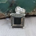 Pyrite 925 Sterling Silver Pendant (RS68-71)