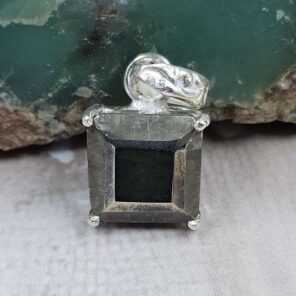 Pyrite 925 Sterling Silver Pendant (RS68-71)