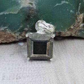 Pyrite 925 Sterling Silver Pendant (RS68-71)