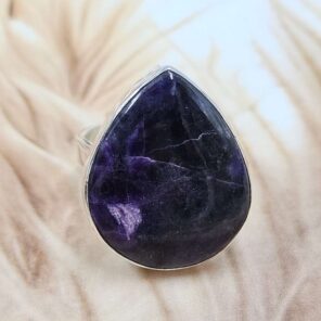 Sugilite Sterling Silver Ring (REXT18-19)