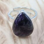 Sugilite Sterling Silver Ring (REXT18-17)