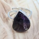 Sugilite Sterling Silver Ring (REXT18-20)