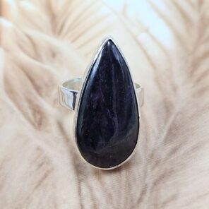 Sugilite Sterling Silver Ring (REXT18-21)