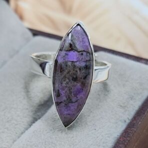 Sugilite Sterling Silver Ring (REXT18-22)