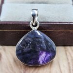 Sugilite Sterling Silver Pendant (REXT18-35)