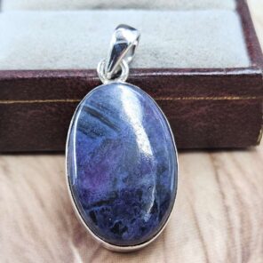 Sugilite Sterling Silver Pendant (REXT18-33)