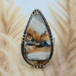 Spiny Oyster Turquoise Size US 7 Sterling Silver Ring (RS25-258)